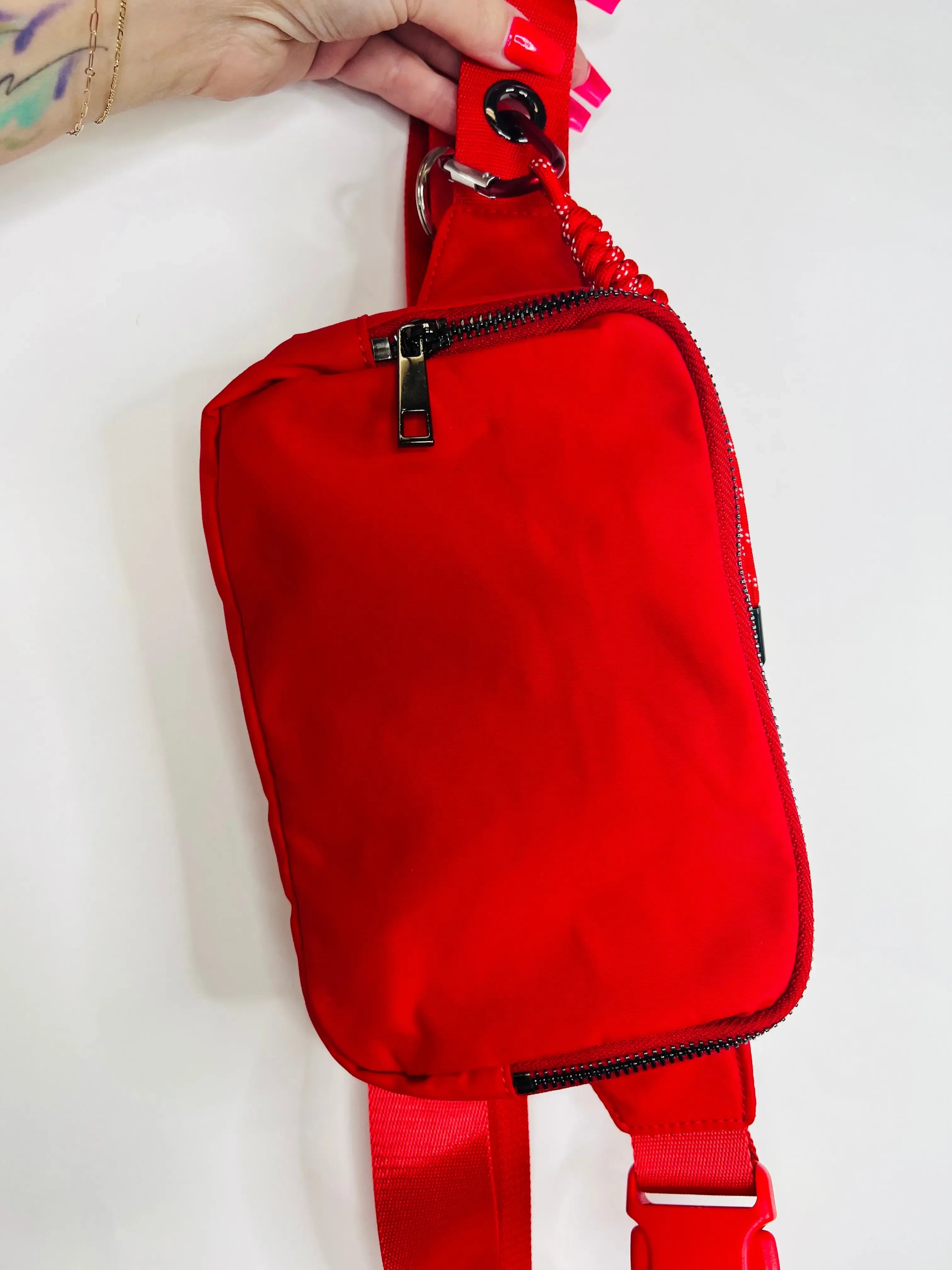 Duo Iris 57" Adjustable Long Strap Crossbody Bag (#1140-14)